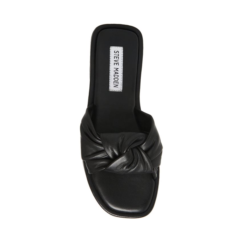 Sandalias de Diapositivas Steve Madden Tatiana Mujer Negras | ES QR8349